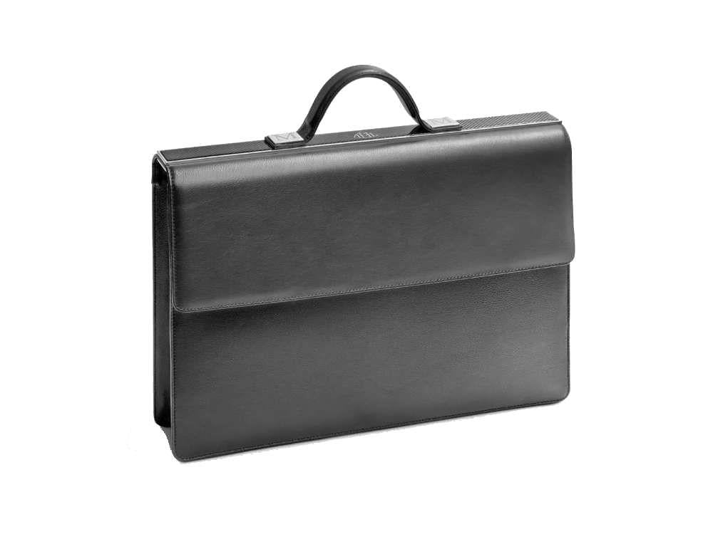 Maybach The Asset II Document case Leather Black MMA BAGASII BLA OL Iguana Sell UK