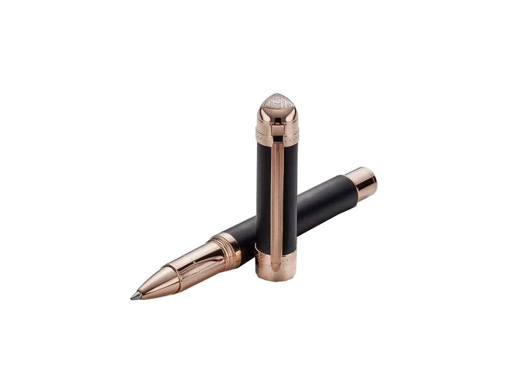 Maybach The Peak I Rollerball pen, Volcanic Black, Rose Gold