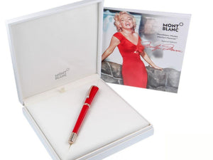 Montblanc Muses Edition Marilyn Monroe Rollerball Pen, Precious Resine