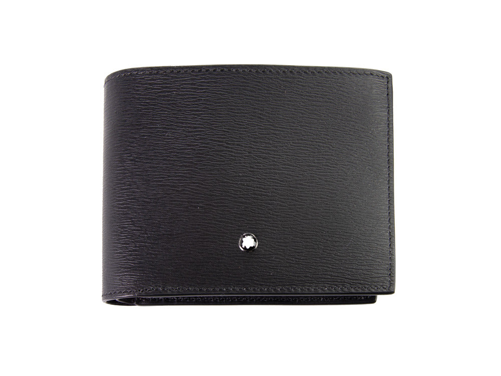 Montblanc Meisterstück 4810 Card holder with banknote compartment, Black, 129246