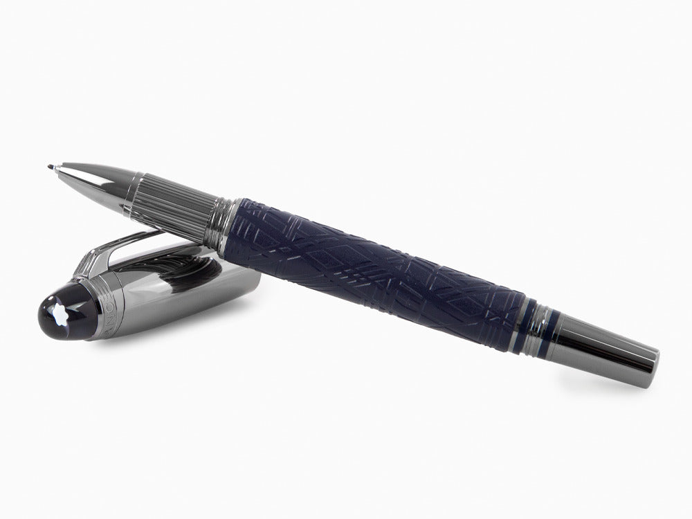Montblanc StarWalker SpaceBlue Doué Fineliner, Ruthenium trim, 130216