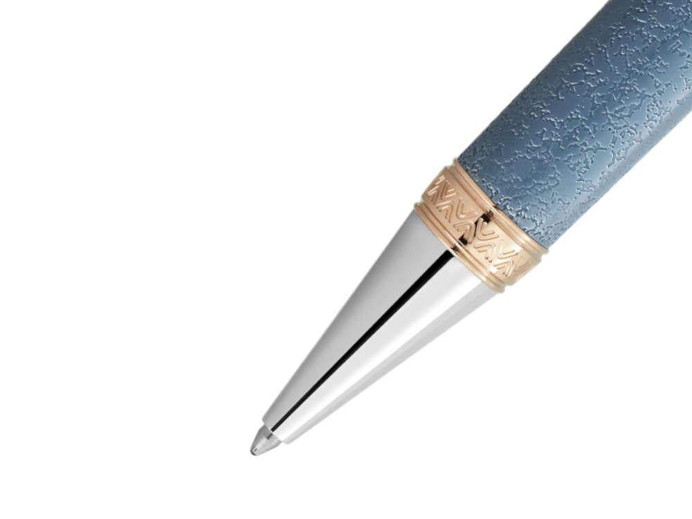 Montblanc Writers Edition Goethe Ballpoint pen, Precious resine, Blue, 131440