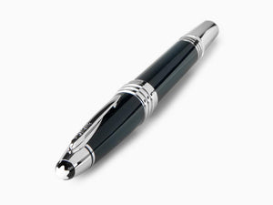 Montblanc John F. Kennedy Fountain Pen, Resine, Platinum, 132088