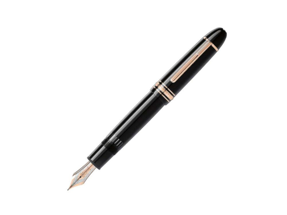 Montblanc Meisterstück Fountain Pen 149, Resin, Rose gold trim, 132093