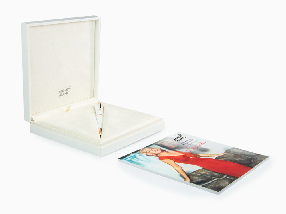 Montblanc Muses Edition Marilyn Monroe Pearl Ballpoint pen, Rose Gold, 132122
