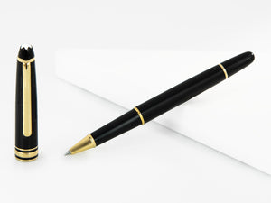 Montblanc Meisterstück Classique Rollerball pen, Gold trim, Black, 132457