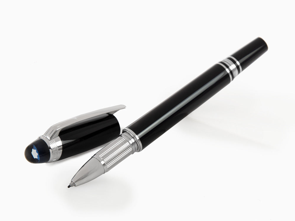 Montblanc StarWalker Fineliner, Precious resine, Black, Platinum trim, 132508