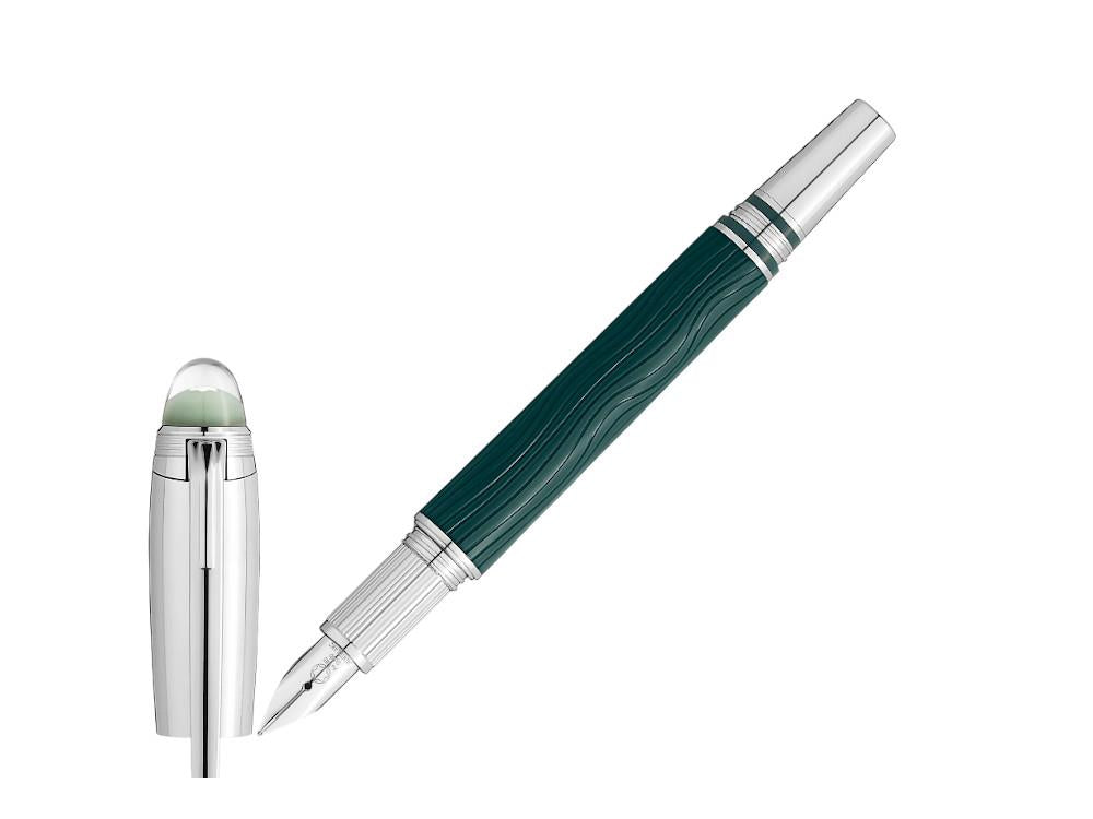 Montblanc StarWalker PolarGreen Doue Fountain Pen, 132906