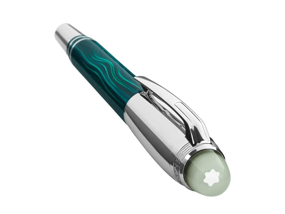 Montblanc StarWalker PolarGreen Fineliner, Platinum trim, 132911
