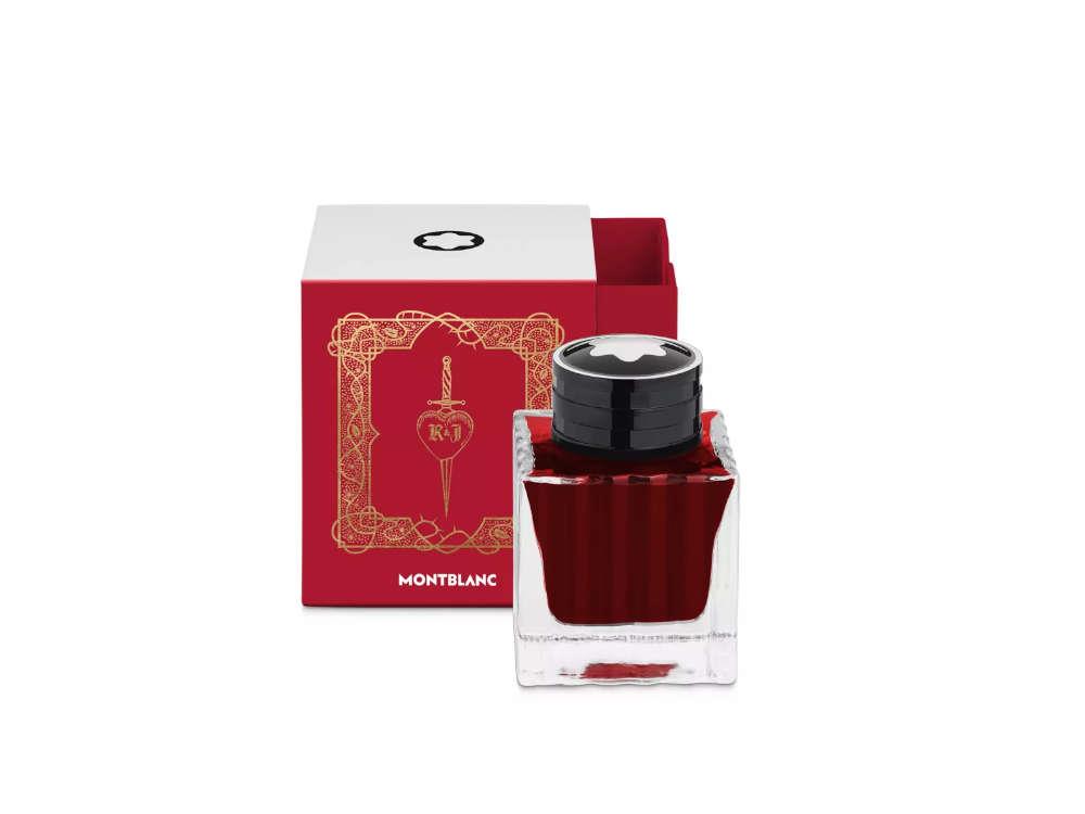 Montblanc Meisterstück Romeo & Juliet Ink Bottle, Red, 50ml, 136807