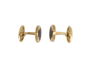 Montegrappa Classico Cufflinks, Stainless steel, IP Yellow Gold, IDCCCLYB