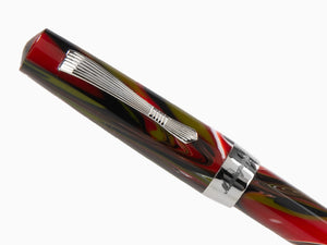 Montegrappa Elmo 02 Asiago Fountain Pen, Stainless Steel, ISE2R-AR