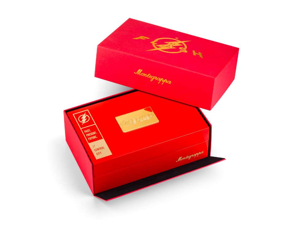 Montegrappa DC Comic The Flash Fountain Pen, Limited Edition, ISFLN-AR