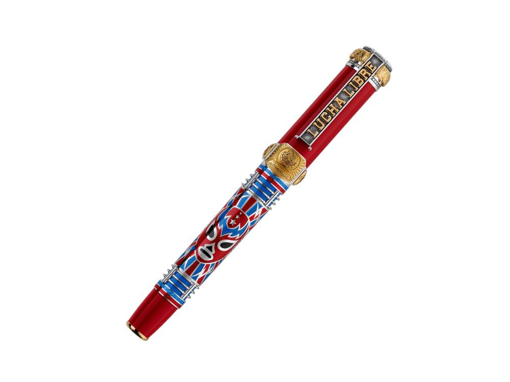 Montegrappa Lucha Libre Fountain Pen Limited Edition, ISLLN-SL