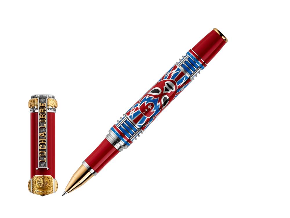 Montegrappa Lucha Libre Rollerball pen Limited Edition, ISLLNRSL