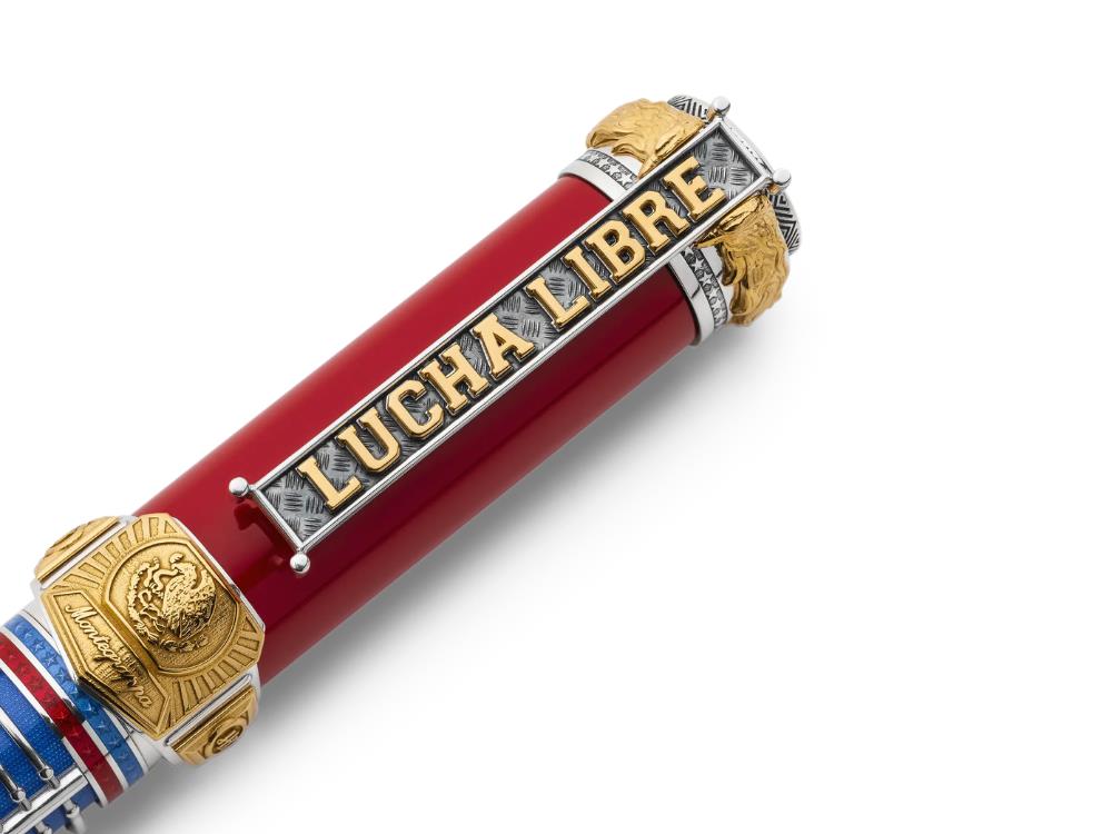 Montegrappa Lucha Libre Rollerball pen Limited Edition, ISLLNRSL