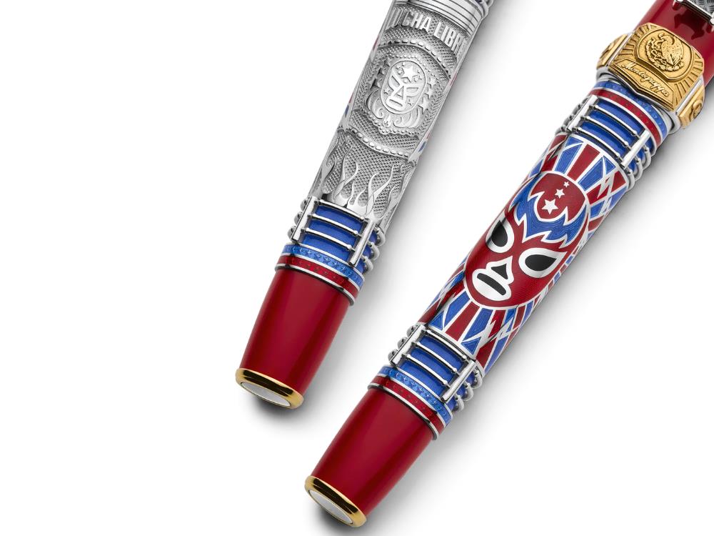 Montegrappa Lucha Libre Rollerball pen Limited Edition, ISLLNRSL
