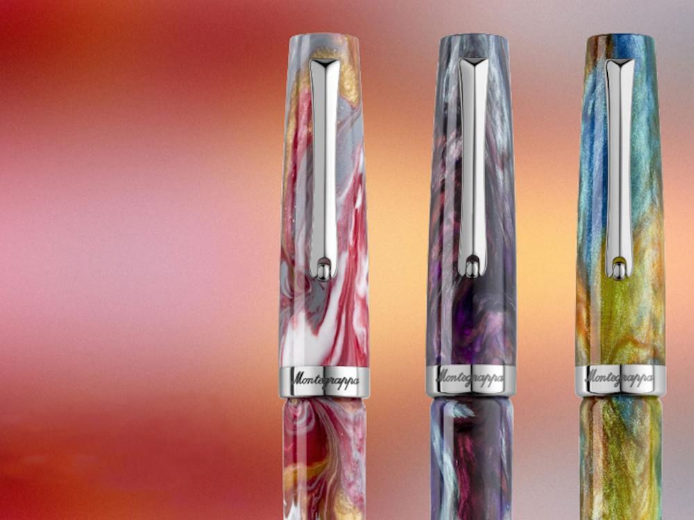 Montegrappa Venetia Tarvisium Paris in Bloom Fountain Pen, ISVEN-A-005