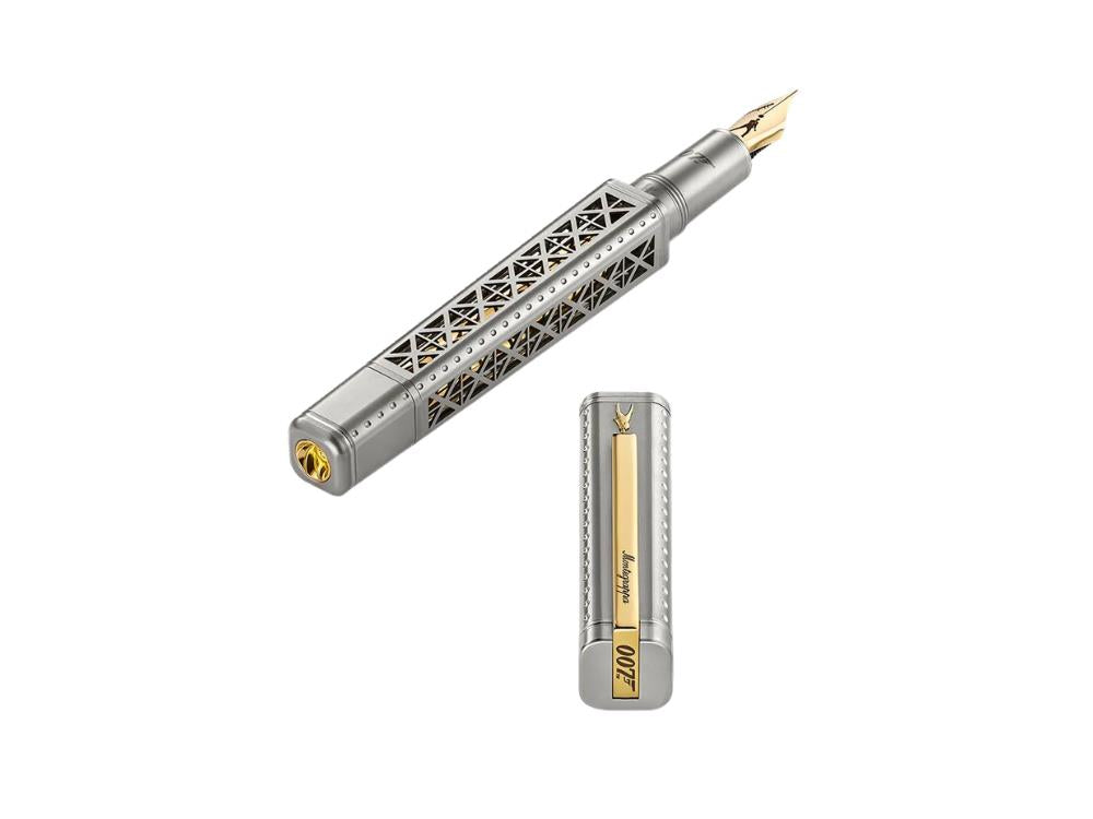 Montegrappa 007 A View To A Kill Fountain Pen, Limited Edition, ISVLN-IB