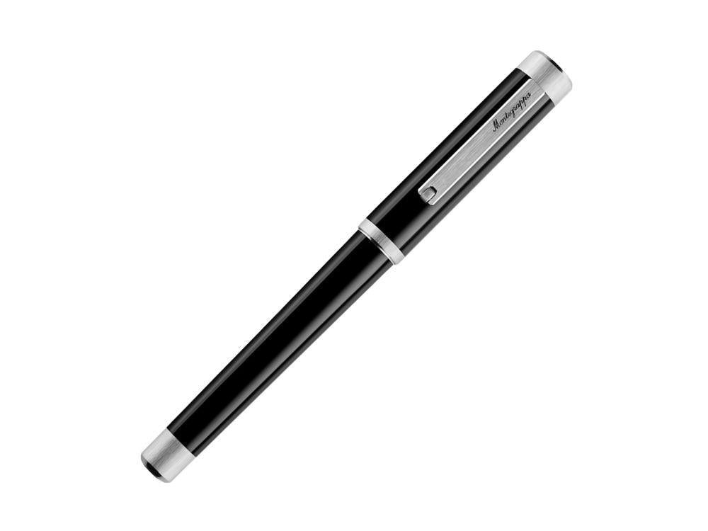 Montegrappa Zero Zodiac Caduceus Palladium Fountain Pen Nib Steel