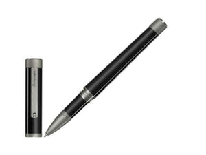 Montegrappa Zero Rollerball pen, Black Resin, Ultra Black, ISZEIRIC