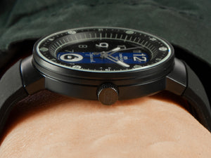 Montjuic Sport Quartz Watch, Stainless Steel 316L, Black, 43 mm, MJ1.0703.B