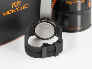 Montjuic Sport Quartz Watch, Stainless Steel 316L, Black, 43 mm, MJ1.0903.B