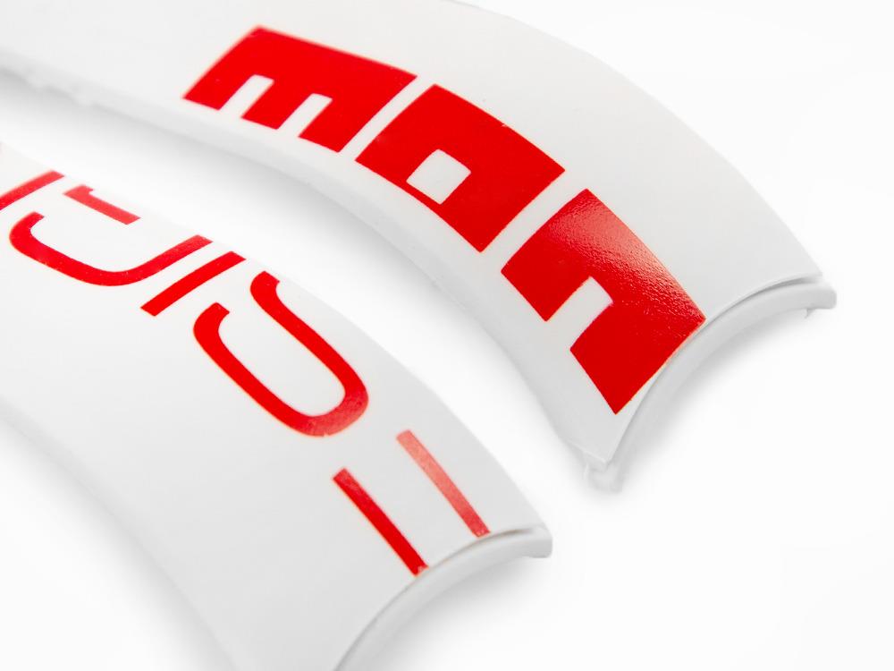 Momo Design Accesorios Strap, Rubber strap, White, MD187WH-RD