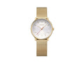 Mondaine Doppio Quartz Watch, White, 33 mm, MLE.33111.SM