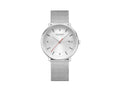 Mondaine Doppio Quartz Watch, White, 41 mm, MLE.41210.SM