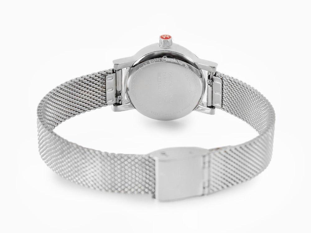 Mondaine SBB Evo2 Turquoise Lake Quartz Watch, Blue, 26 mm, MSE.26140.SM