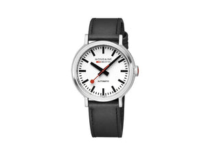 Mondaine Classic Original Automatic Watch, White, 41 mm, MST.4161B.LB