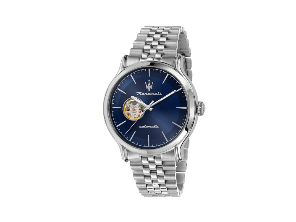 Maserati Epoca Automatic Watch, Blue, 42 mm, Mineral crystal, R8823118009