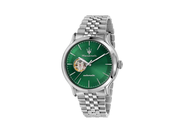 Maserati Epoca Automatic Watch, Green, 42 mm, Mineral crystal