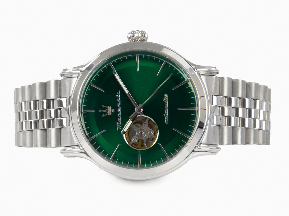 Maserati Epoca Automatic Watch, Green, 42 mm, Mineral crystal 