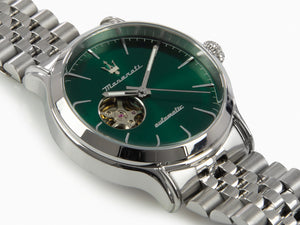 Maserati Epoca Automatic Watch, Green, 42 mm, Mineral crystal 