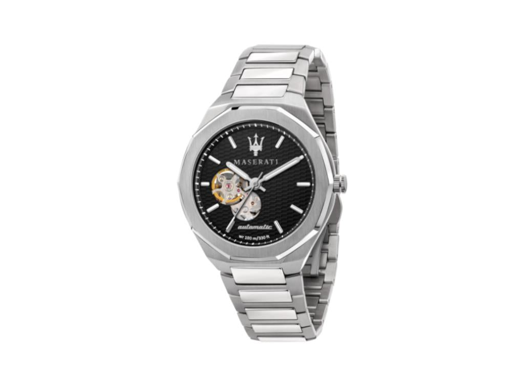 Maserati Stile Quartz Watch, Black, 42 mm, Mineral crystal R8823142002