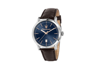 Maserati Epoca Quartz Watch, Blue, 42 mm, Mineral crystal 
