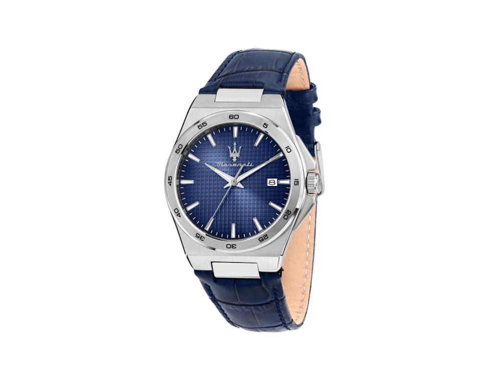 Maserati Velocitá Slim Quartz Watch, Blue, 40 mm, R8851153002