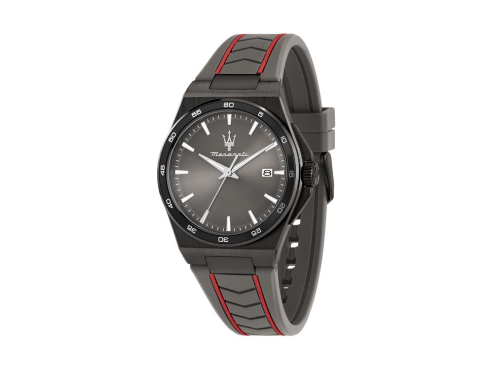 Maserati Velocitá Slim Quartz Watch, PVD Gun Metal, Grey, 40 mm, R8851153004