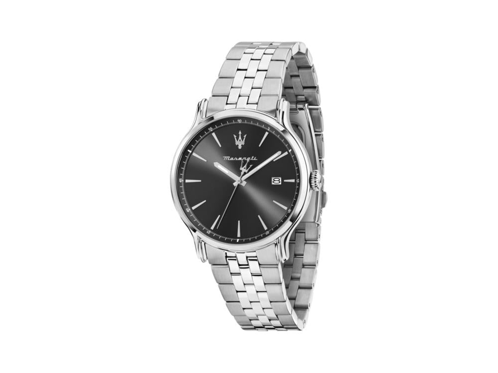 Maserati Epoca Slim Quartz Watch, Black, 40 mm, Mineral crystal, R8853118030