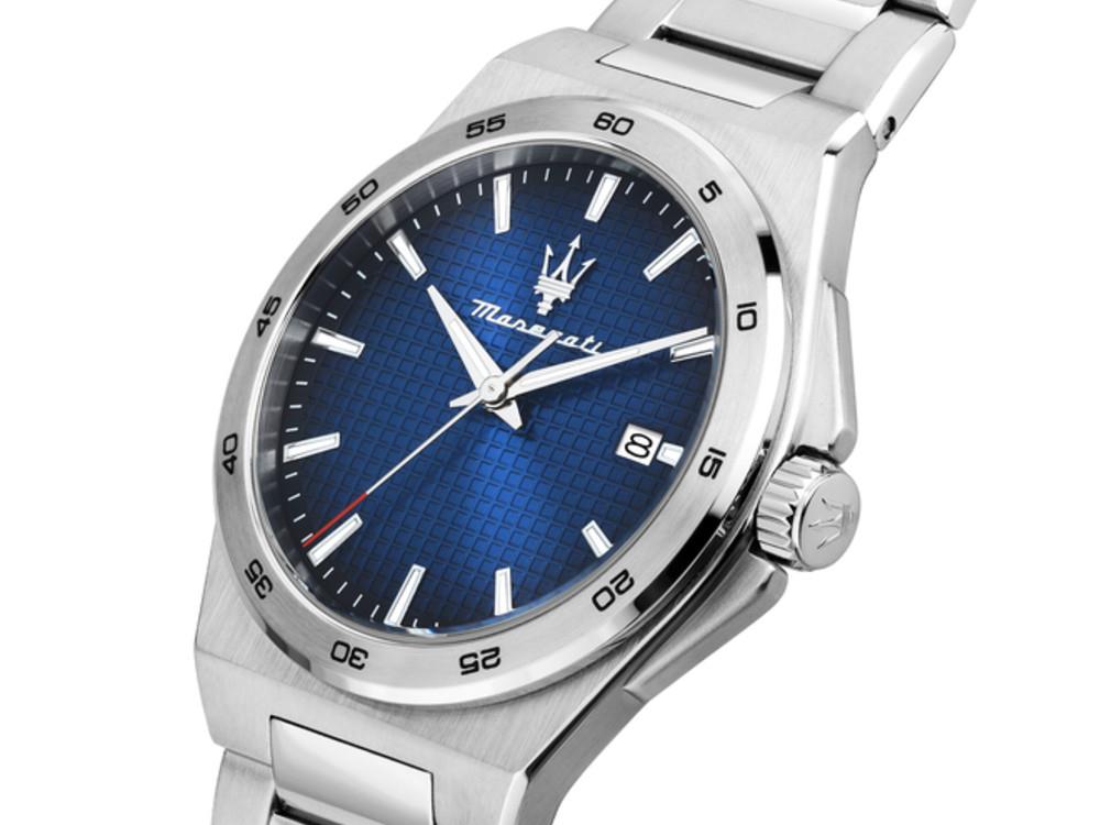 Maserati Velocitá Slim Quartz Watch, Blue, 40 mm, R8853153001