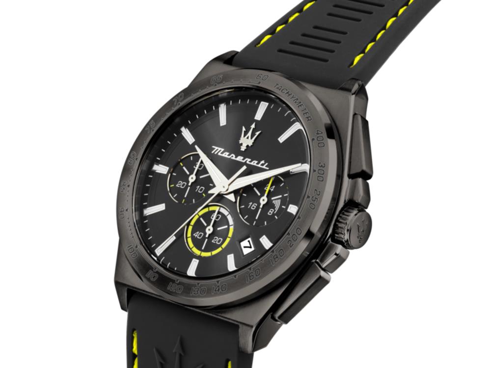 Maserati Velocitá Quartz Watch, Black, 43 mm, R8871606006