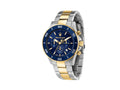 Maserati Competizione Quartz Watch, PVD, Blue, 43 mm, R8873600006
