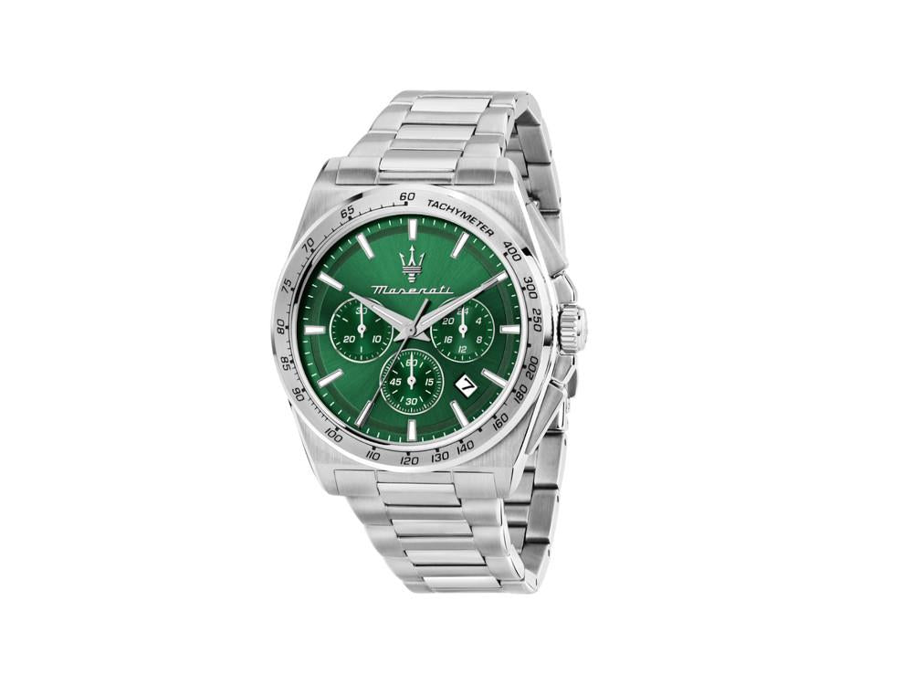 Maserati Velocitá Quartz Watch, Green, 43 mm, R8873652013