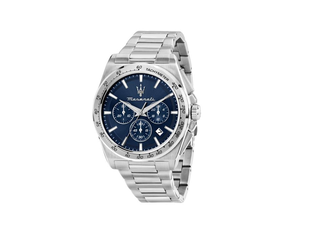 Maserati Velocitá Quartz Watch, Blue, 43 mm, R8873652014