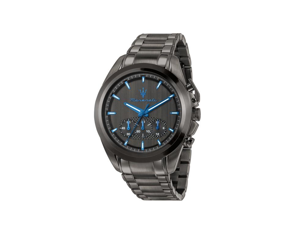 Maserati Traguardo Dark Edition Quartz Watch, Black, 43 mm,  R8873654001