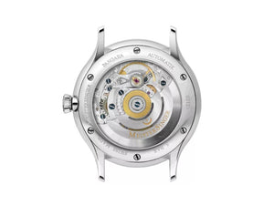 Meistersinger Pangaea Day Date Automatic Watch, 40 mm, Yellow, S-PDD9Z25-MGB20