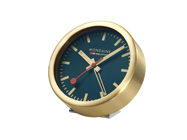 Mondaine Clocks Quartz Watch Aluminium Blue 12.5 cm A997.MCAL.46SB Iguana Sell UK