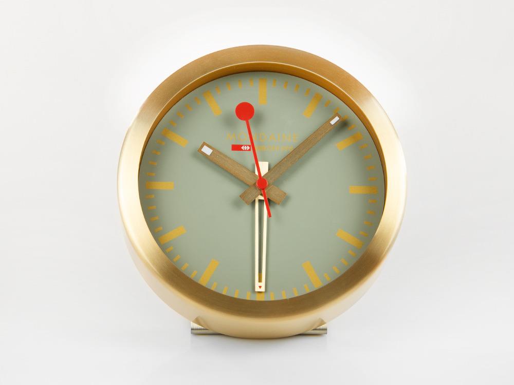 Mondaine Clocks Quartz Watch, Aluminium, Grey, 12.5 cm, A997.MCAL.86SBG